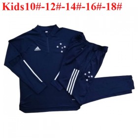 Cruzeiro 2020/2021 Enfant Ensemble Sweat d'entrainement M001